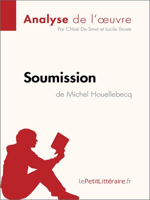 cover image of Soumission de Michel Houellebecq (Fiche de lecture)